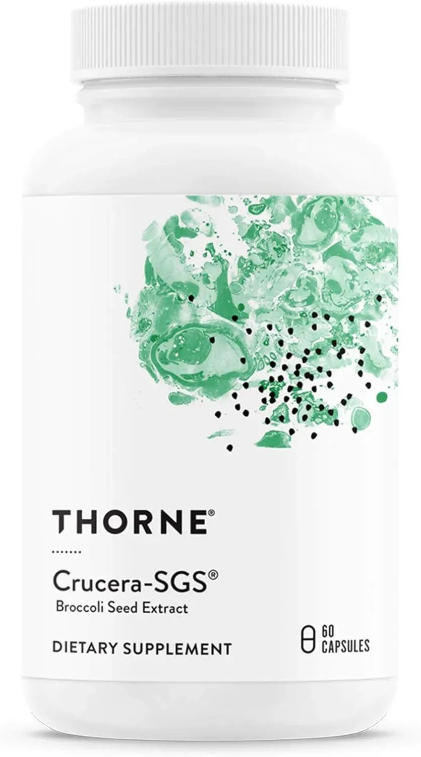 THORNE RESEARCH - Thorne Crucera-SGS Broccoli Seed Sulforaphane 60 Capsulas - The Red Vitamin MX - Suplementos Alimenticios - {{ shop.shopifyCountryName }}