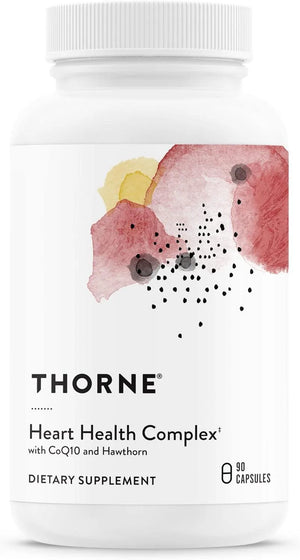 THORNE RESEARCH - THORNE Heart Health Complex with CoQ10, Taurine and Hawthorn 90 Capsulas - The Red Vitamin MX - Suplementos Alimenticios - {{ shop.shopifyCountryName }}