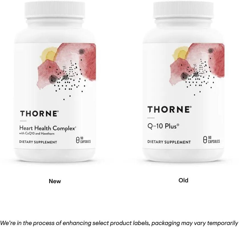 THORNE RESEARCH - THORNE Heart Health Complex with CoQ10, Taurine and Hawthorn 90 Capsulas - The Red Vitamin MX - Suplementos Alimenticios - {{ shop.shopifyCountryName }}