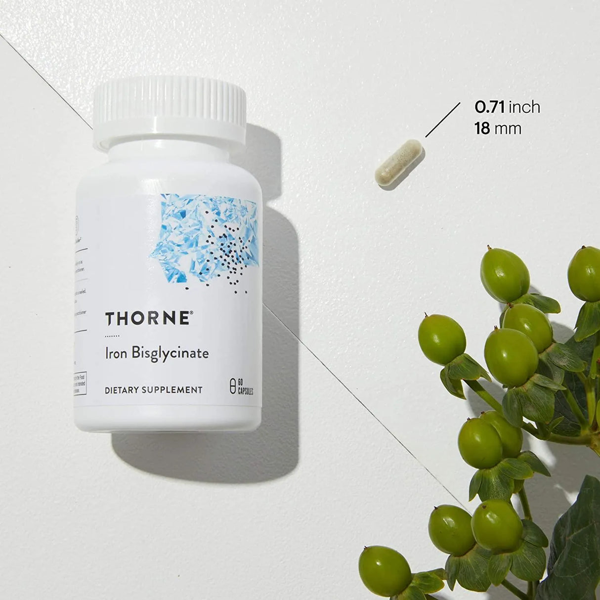 THORNE RESEARCH - Thorne Iron Bisglycinate 25Mg. 60 Capsulas - The Red Vitamin MX - Suplementos Alimenticios - {{ shop.shopifyCountryName }}