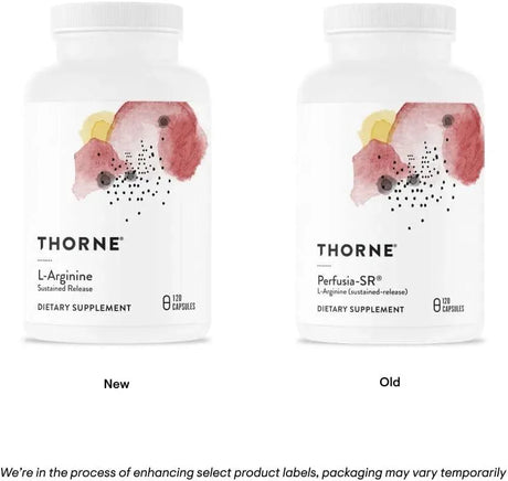 THORNE RESEARCH - THORNE L-Arginine Sustained Release 120 Capsulas - The Red Vitamin MX - Suplementos Alimenticios - {{ shop.shopifyCountryName }}