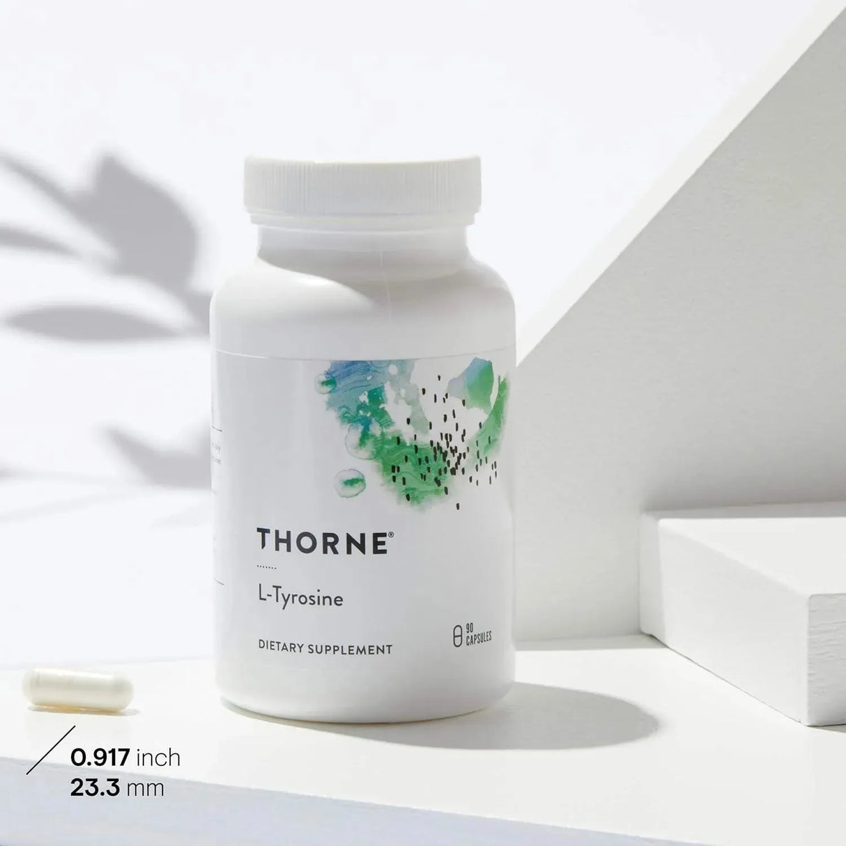 THORNE RESEARCH - THORNE L-Tyrosine 90 Capsulas - The Red Vitamin MX - Suplementos Alimenticios - {{ shop.shopifyCountryName }}