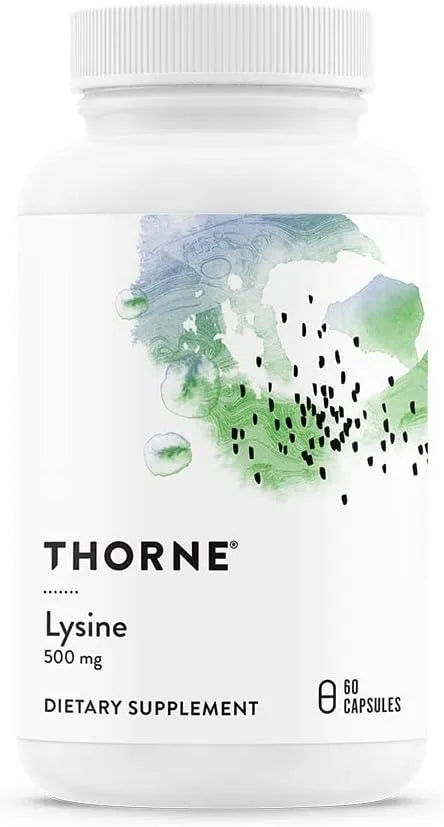 THORNE RESEARCH - Thorne Lysine 500Mg. 60 Capsulas - The Red Vitamin MX - Suplementos Alimenticios - {{ shop.shopifyCountryName }}