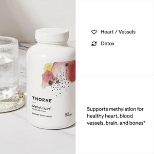 THORNE RESEARCH - Thorne Methyl-Guard 180 Capsulas - The Red Vitamin MX - Suplementos Alimenticios - {{ shop.shopifyCountryName }}