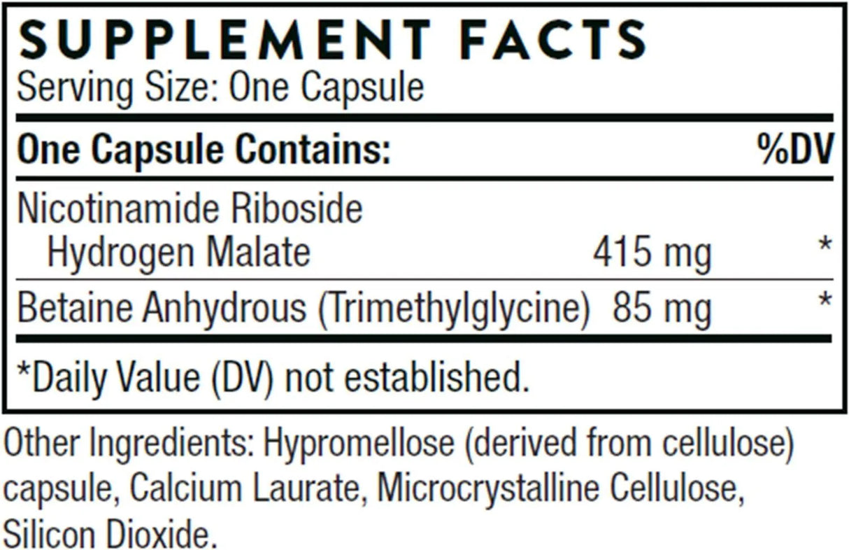 THORNE RESEARCH - THORNE NiaCel 400 60 Capsulas - The Red Vitamin MX - Suplementos Alimenticios - {{ shop.shopifyCountryName }}