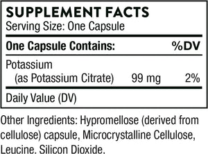 THORNE RESEARCH - Thorne Potassium Citrate 90 Capsulas - The Red Vitamin MX - Suplementos Alimenticios - {{ shop.shopifyCountryName }}