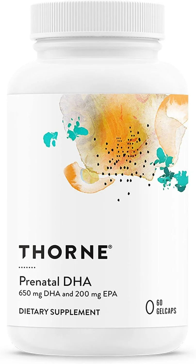 THORNE RESEARCH - Thorne Prenatal DHA 650Mg. DHA and 200Mg. of EPA 60 Capsulas - The Red Vitamin MX - Suplementos Alimenticios - {{ shop.shopifyCountryName }}