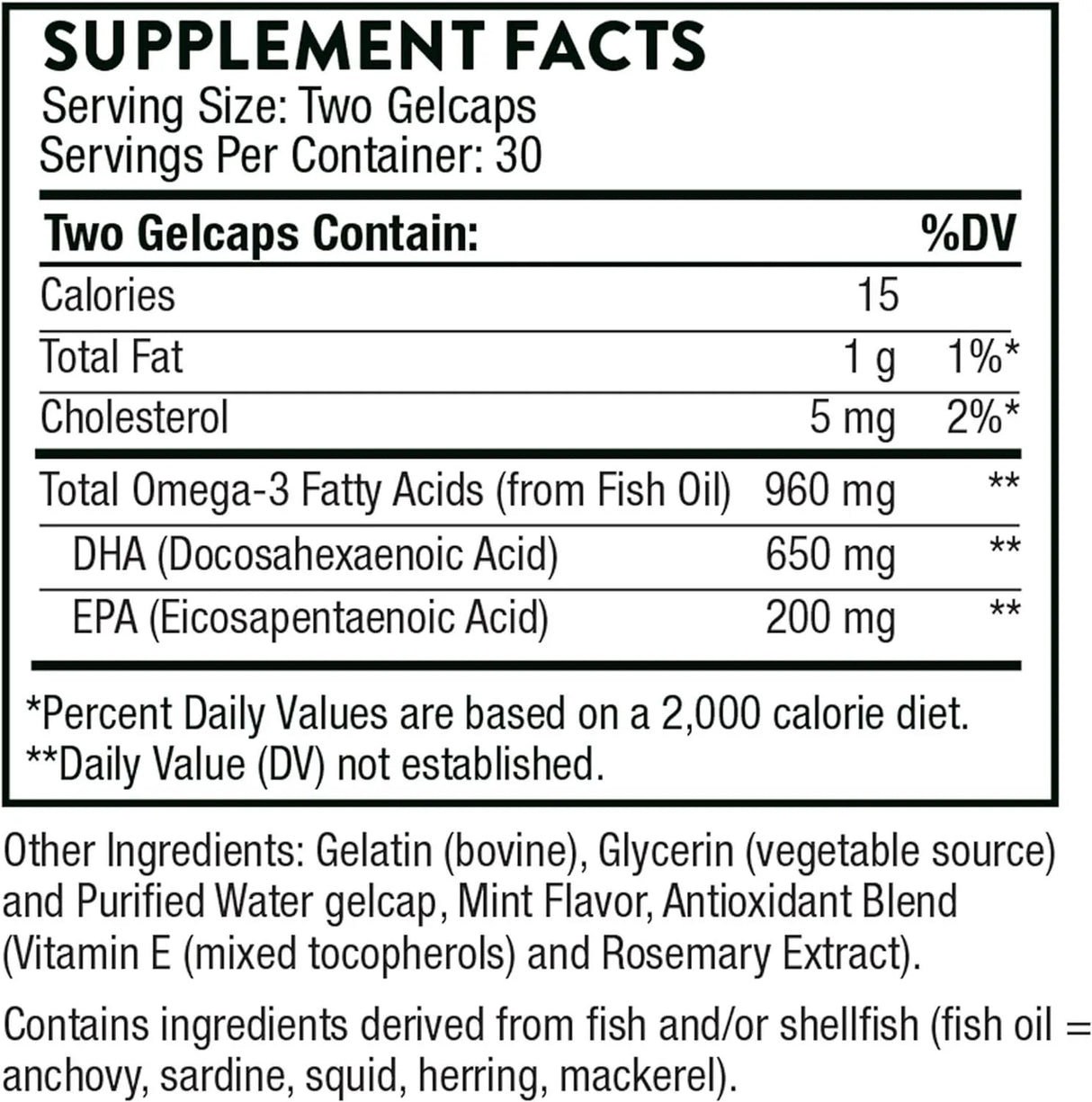 THORNE RESEARCH - Thorne Prenatal DHA 650Mg. DHA and 200Mg. of EPA 60 Capsulas - The Red Vitamin MX - Suplementos Alimenticios - {{ shop.shopifyCountryName }}