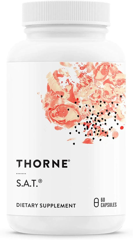 THORNE RESEARCH - Thorne S.A.T. Silymarin, Artichoke, and Turmeric Extracts 60 Capsulas - The Red Vitamin MX - Suplementos Alimenticios - {{ shop.shopifyCountryName }}