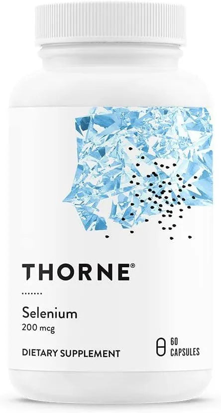 THORNE RESEARCH - Thorne Selenium 200mcg 60 Capsulas - The Red Vitamin MX - Suplementos Alimenticios - {{ shop.shopifyCountryName }}