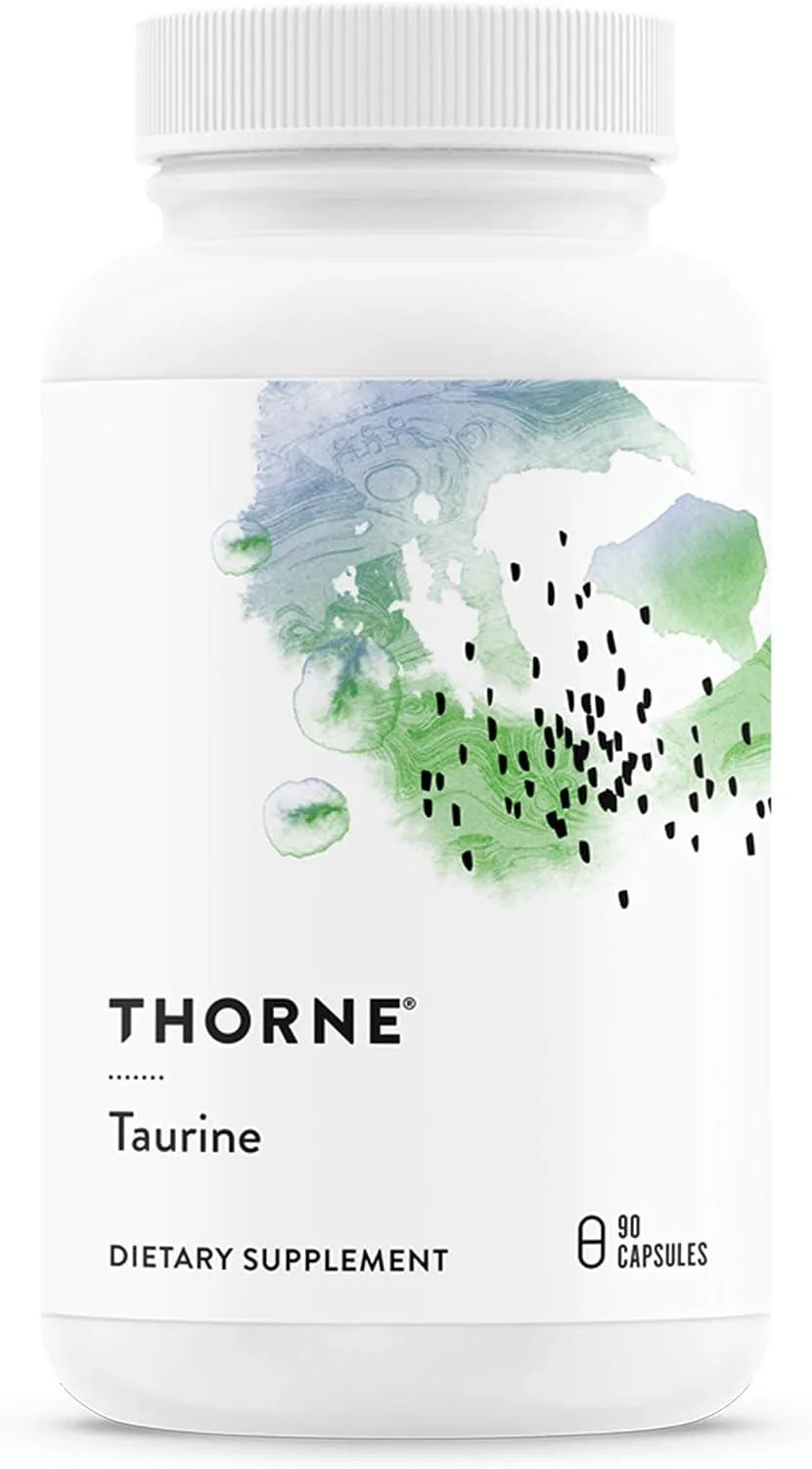 THORNE RESEARCH - THORNE Taurine 90 Capsulas - The Red Vitamin MX - Suplementos Alimenticios - {{ shop.shopifyCountryName }}