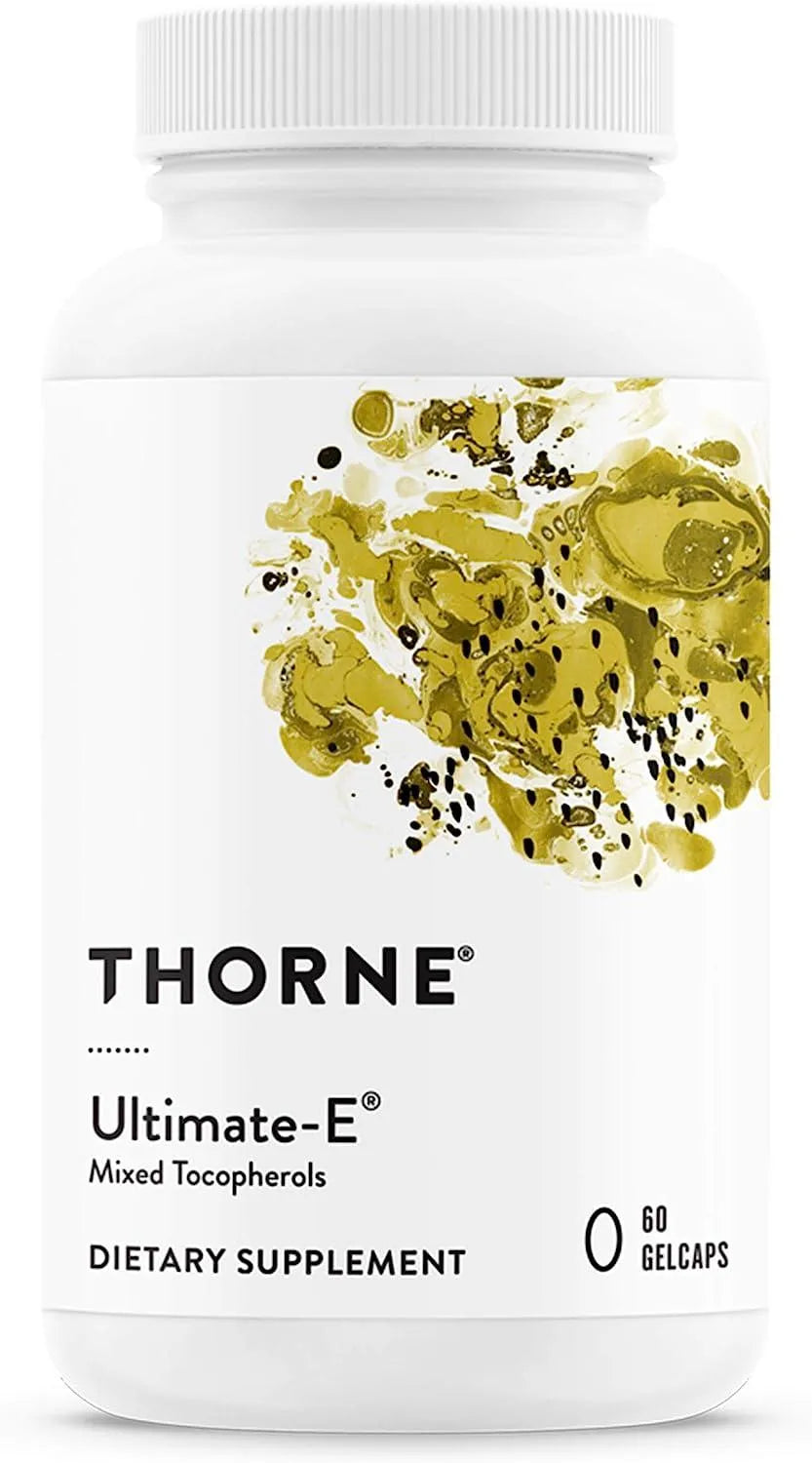 THORNE RESEARCH - Thorne Ultimate-E Capsule All of The Natural Forms of Vitamin E 60 Capsulas - The Red Vitamin MX - Suplementos Alimenticios - {{ shop.shopifyCountryName }}