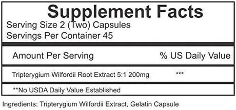 THUNDER GOD ROOT - Thunder God Vine Root 5:1 200Mg. 90 Capsulas - The Red Vitamin MX - Suplementos Alimenticios - {{ shop.shopifyCountryName }}