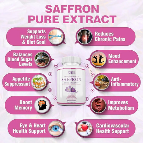 TIKI NATURE - TIKI NATURE Saffron Extract Supplement 100Mg. 90 Capsulas - The Red Vitamin MX - Suplementos Alimenticios - {{ shop.shopifyCountryName }}