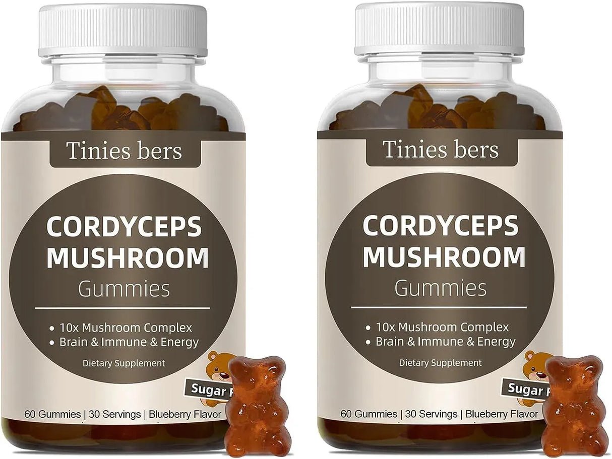 TINIES BERS - Tinies bers Cordyceps Gummies 120 Gomitas - The Red Vitamin MX - Suplementos Alimenticios - {{ shop.shopifyCountryName }}