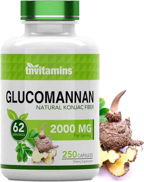 TNTVITAMINS - tnvitamins Glucomannan 2000Mg. 250 Capsulas - The Red Vitamin MX - Suplementos Alimenticios - {{ shop.shopifyCountryName }}