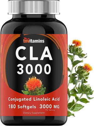 TNVITAMINS - Tnvitamins CLA 3000 Supplement 3000Mg. 180 Capsulas Blandas - The Red Vitamin MX - Suplementos Alimenticios - {{ shop.shopifyCountryName }}