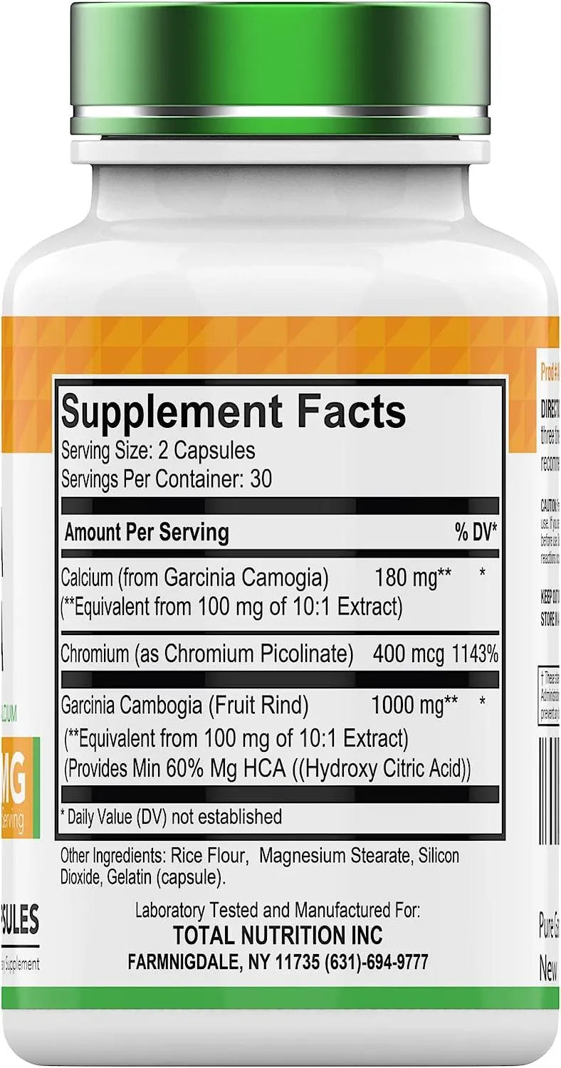 TNVITAMINS - tnvitamins Garcinia Cambogia Extract 1000Mg. 60 Capsulas - The Red Vitamin MX - Suplementos Alimenticios - {{ shop.shopifyCountryName }}