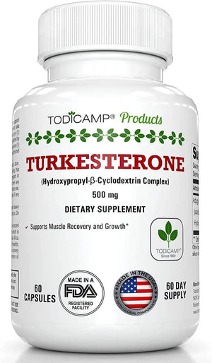 TODICAMP - Todicamp Turkesterone 500Mg. 60 Capsulas - The Red Vitamin MX - Suplementos Alimenticios - {{ shop.shopifyCountryName }}