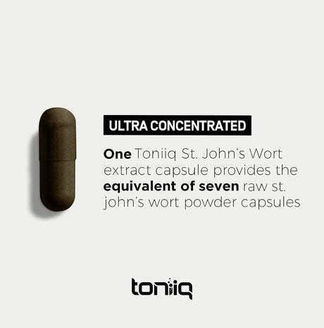 TONIIQ - Toniiq 1,000Mg. Ultra High Strength St. John's Wort 120 Capsulas - The Red Vitamin MX - Suplementos Alimenticios - {{ shop.shopifyCountryName }}