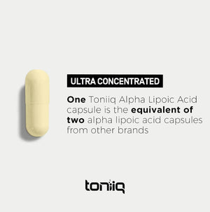 TONIIQ - Toniiq Alpha Lipoic Acid 1000Mg. 120 Capsulas - The Red Vitamin MX - Suplementos Alimenticios - {{ shop.shopifyCountryName }}