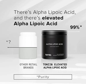 TONIIQ - Toniiq Alpha Lipoic Acid 1000Mg. 120 Capsulas - The Red Vitamin MX - Suplementos Alimenticios - {{ shop.shopifyCountryName }}