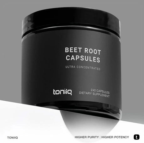 TONIIQ - Toniiq Concentrated Extract Beet Root 240 Capsulas - The Red Vitamin MX - Suplementos Alimenticios - {{ shop.shopifyCountryName }}