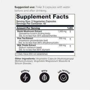 TONIIQ - Toniiq Ease with DHM 120 Capsulas - The Red Vitamin MX - Suplementos Alimenticios - {{ shop.shopifyCountryName }}