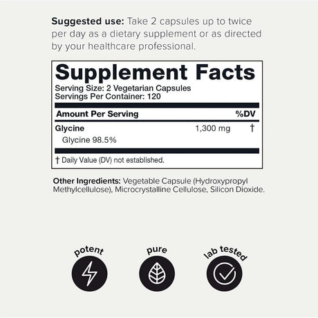 TONIIQ - Toniiq Glycine 1300Mg. 240 Capsulas - The Red Vitamin MX - Suplementos Alimenticios - {{ shop.shopifyCountryName }}