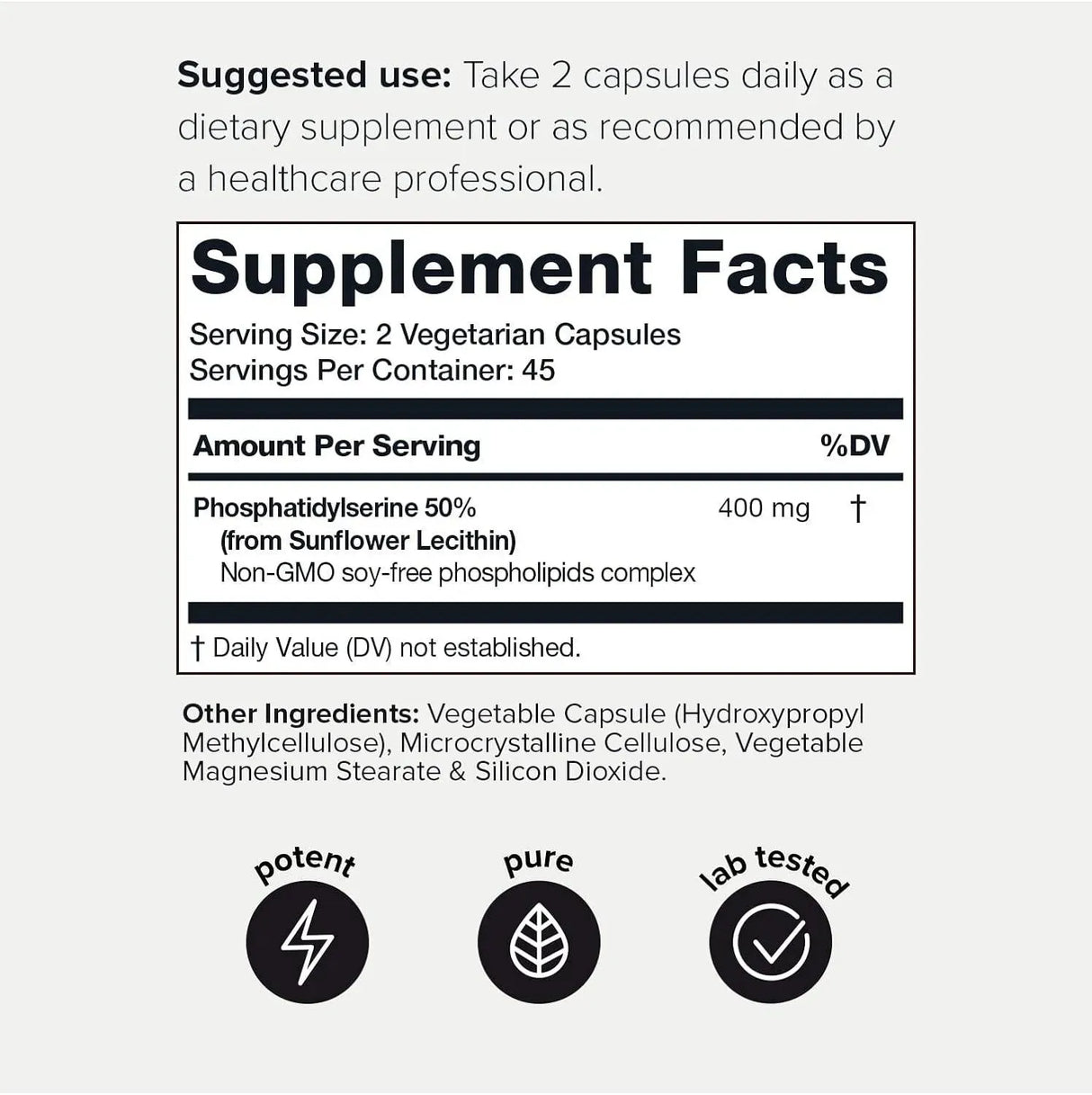 TONIIQ - Toniiq Phosphatidylserine 400Mg. 90 Capsulas - The Red Vitamin MX - Suplementos Alimenticios - {{ shop.shopifyCountryName }}