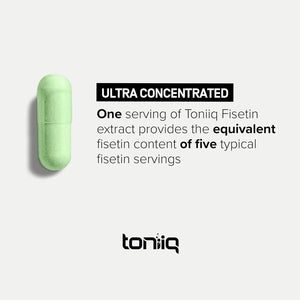 TONIIQ - Toniiq Ultra High Purity Fisetin 500Mg. 60 Capsulas - The Red Vitamin MX - Suplementos Alimenticios - {{ shop.shopifyCountryName }}