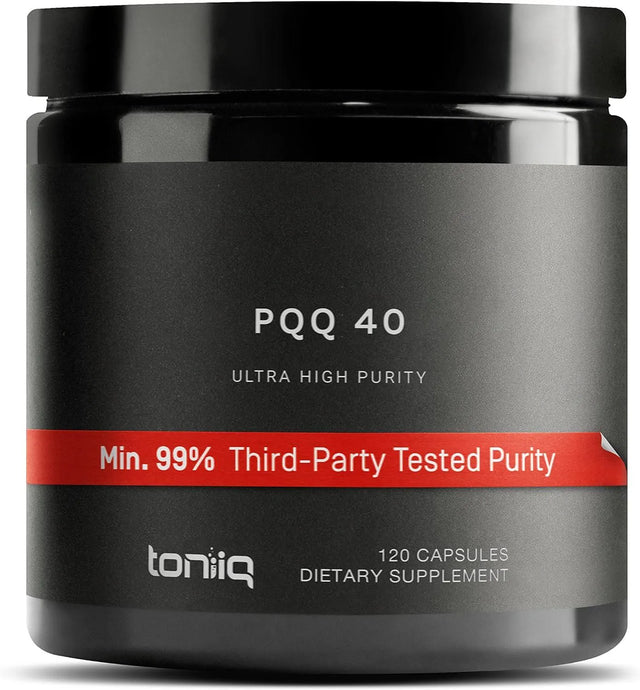 TONIIQ - Toniiq Ultra High Purity PQQ 40Mg. 120 Capsulas - The Red Vitamin MX - Suplementos Alimenticios - {{ shop.shopifyCountryName }}