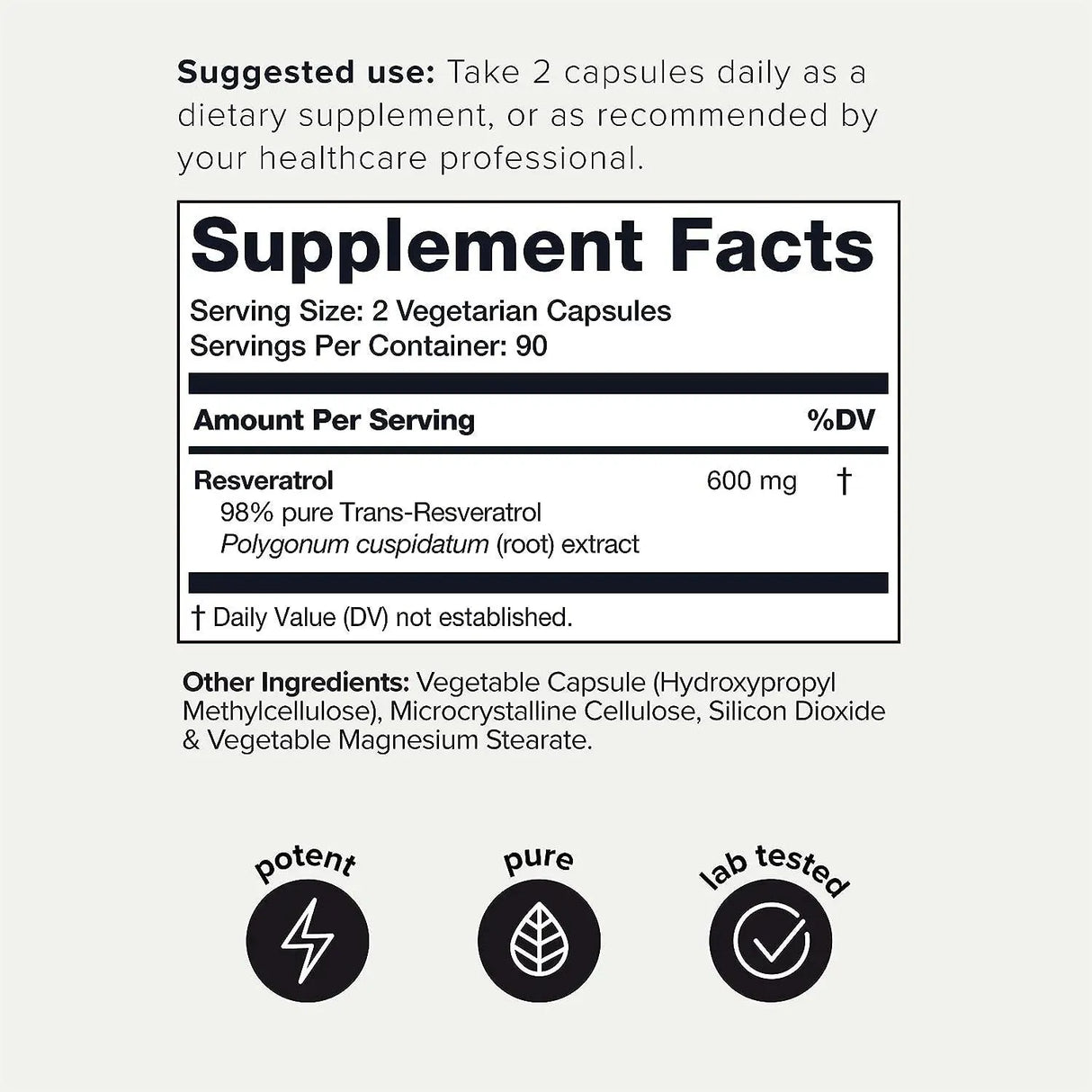 TONIIQ - Toniiq Ultra High Purity Resveratrol 180 Capsulas - The Red Vitamin MX - Suplementos Alimenticios - {{ shop.shopifyCountryName }}