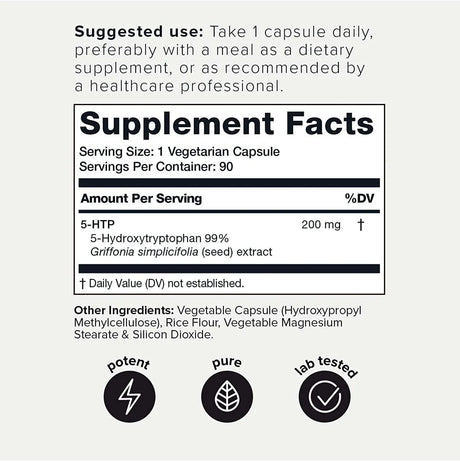 TONIIQ - Toniiq Ultra High Strength 5HTP 200Mg. 90 Capsulas - The Red Vitamin MX - Suplementos Alimenticios - {{ shop.shopifyCountryName }}