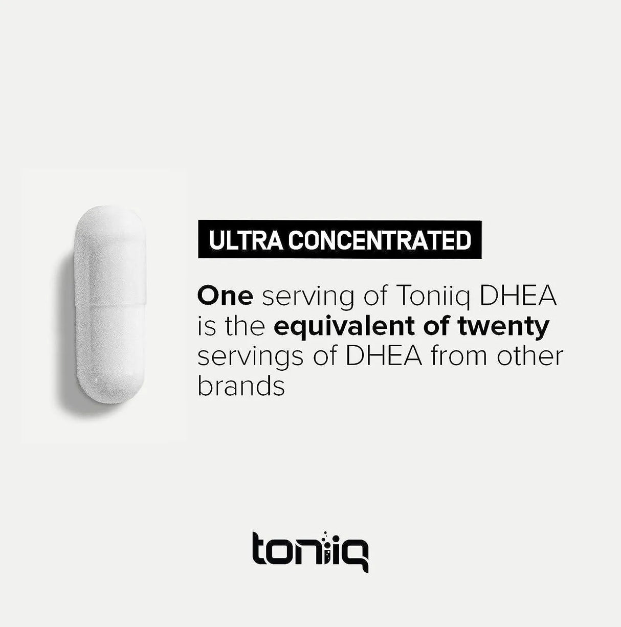 TONIIQ - Toniiq Ultra High Strength DHEA 100Mg. 180 Capsulas - The Red Vitamin MX - Suplementos Alimenticios - {{ shop.shopifyCountryName }}