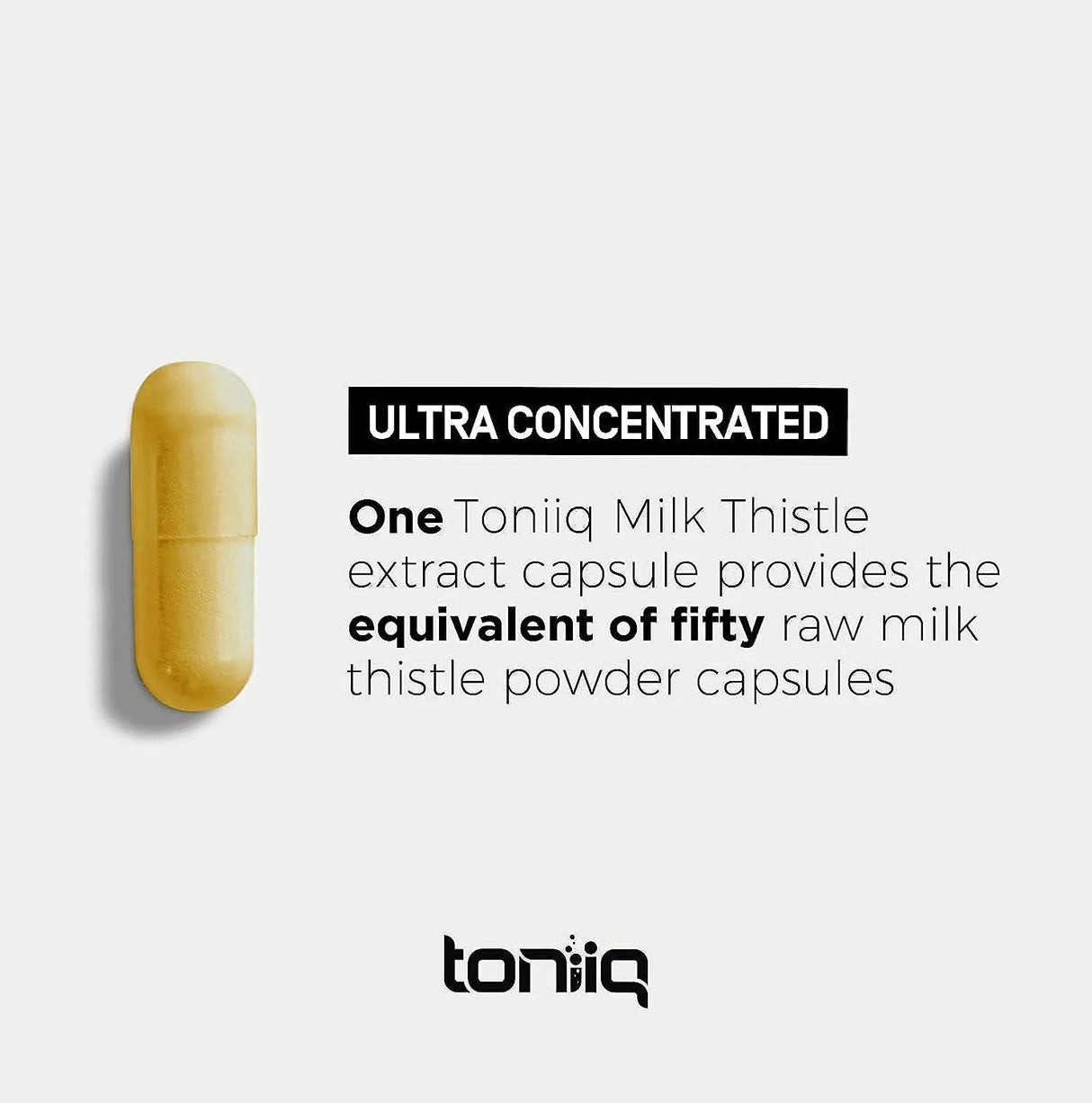 TONIIQ - Toniiq Ultra High Strength Milk Thistle 90 Capsulas - The Red Vitamin MX - Suplementos Alimenticios - {{ shop.shopifyCountryName }}