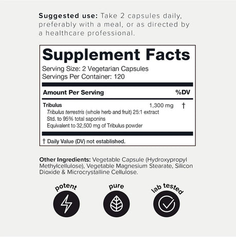 TONIIQ - Toniiq Ultra High Strength Tribulus 240 Capsulas - The Red Vitamin MX - Suplementos Alimenticios - {{ shop.shopifyCountryName }}