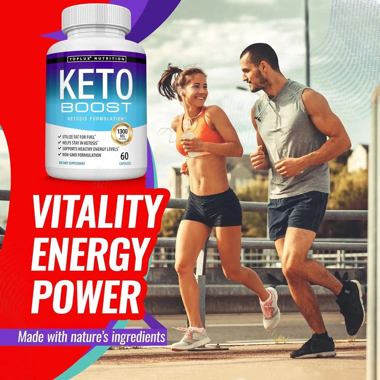 TOPLUX - Toplux Keto Boost Diet Pills Ketosis Supplement 60 Capsulas 2 Pack - The Red Vitamin MX - Suplementos Alimenticios - {{ shop.shopifyCountryName }}