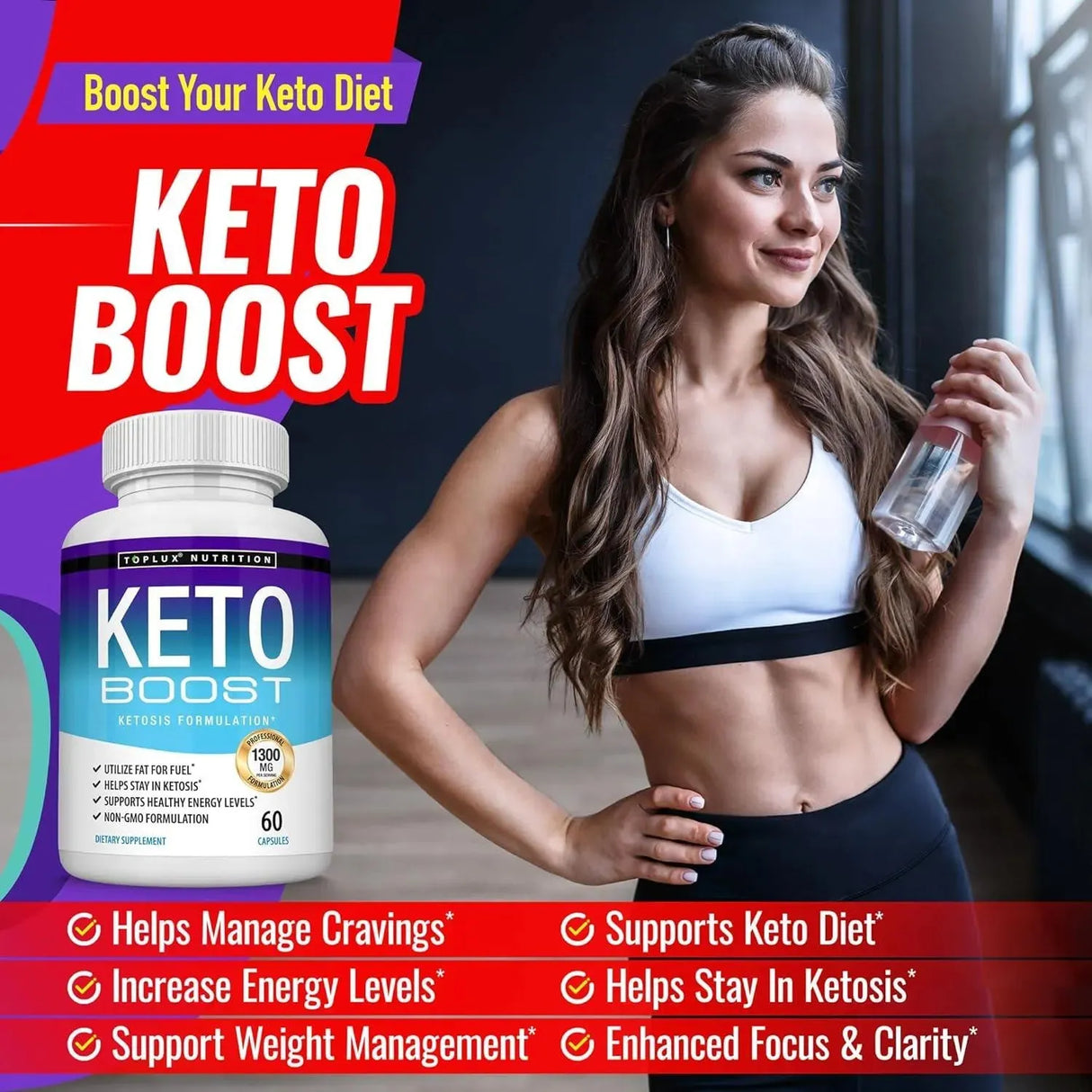 TOPLUX - Toplux Keto Boost Diet Pills Ketosis Supplement 60 Capsulas 2 Pack - The Red Vitamin MX - Suplementos Alimenticios - {{ shop.shopifyCountryName }}