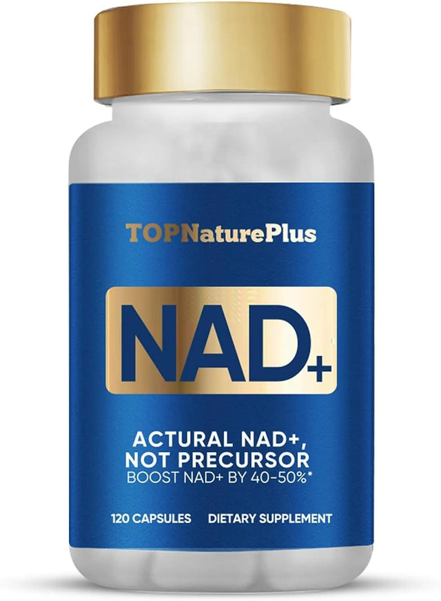 TOPNATUREPLUS - TOPNaturePlus NAD+ 500mMg. with TMG 250Mg. 120 Capsulas - The Red Vitamin MX - Suplementos Alimenticios - {{ shop.shopifyCountryName }}