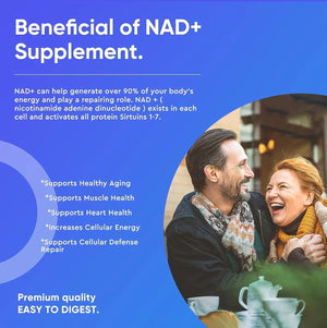 TOPNATUREPLUS - TOPNaturePlus NAD+ 500mMg. with TMG 250Mg. 120 Capsulas - The Red Vitamin MX - Suplementos Alimenticios - {{ shop.shopifyCountryName }}