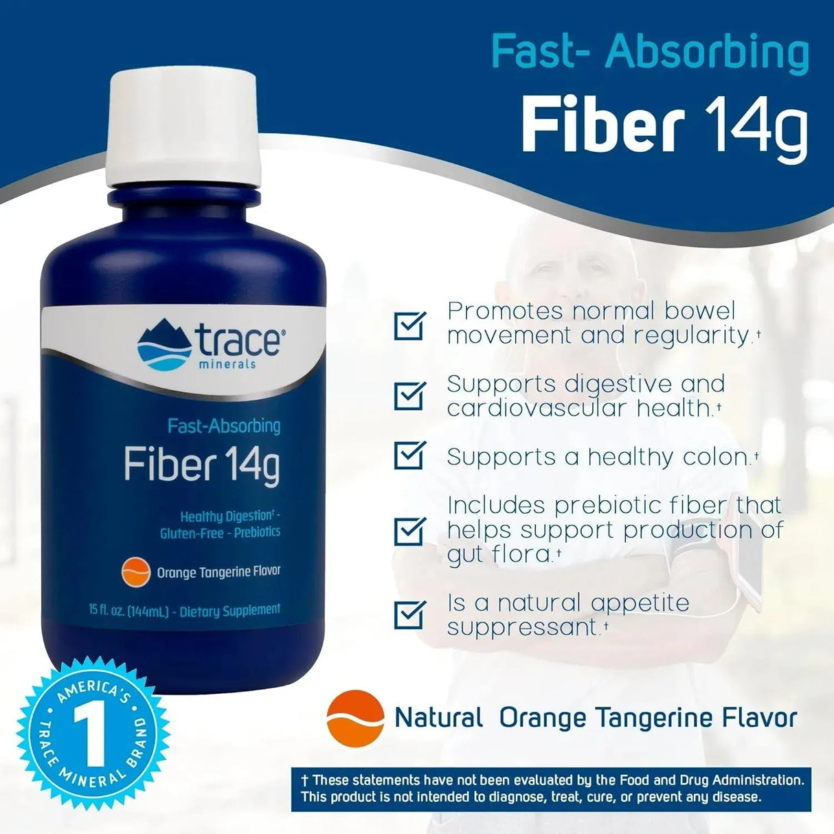 TRACE MINERALS - Trace Minerals Fast Absorbing Fiber 14g Liquid 144Ml. - The Red Vitamin MX - Suplementos Alimenticios - {{ shop.shopifyCountryName }}