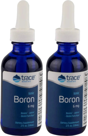 TRACE MINERALS - Trace Minerals Liquid Ionic Boron 6 Mg. 2 Fl.Oz. 2 Pack - The Red Vitamin MX - Suplementos Alimenticios - {{ shop.shopifyCountryName }}