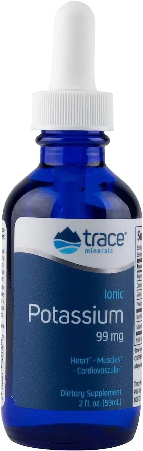 TRACE MINERALS - Trace Minerals Liquid Ionic Potassium Dietary Supplement 99Mg. 59Ml. - The Red Vitamin MX - Suplementos Alimenticios - {{ shop.shopifyCountryName }}