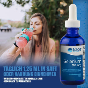 TRACE MINERALS - Trace Minerals Liquid Ionic Selenium 300mcg 59Ml. - The Red Vitamin MX - Suplementos Alimenticios - {{ shop.shopifyCountryName }}