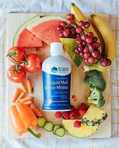 TRACE MINERALS - Trace Minerals Liquid Multi Vitamin-Mineral Natural Berry 887Ml. - The Red Vitamin MX - Suplementos Alimenticios - {{ shop.shopifyCountryName }}