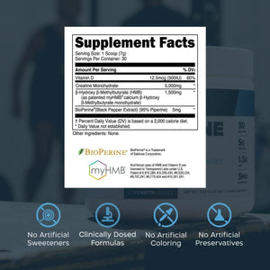 TRANSPARENT LABS - Transparent Labs Creatine HMB 210Gr. - The Red Vitamin MX - Suplementos Alimenticios - {{ shop.shopifyCountryName }}