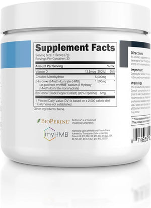 TRANSPARENT LABS - Transparent Labs Creatine HMB 210Gr. - The Red Vitamin MX - Suplementos Alimenticios - {{ shop.shopifyCountryName }}