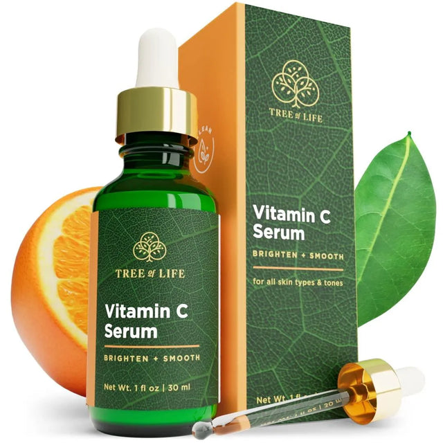 TREE OF LIFE - Tree of Life Vitamin C Brightening Facial Serum with Moisturizing Vitamin E for Glowing Radiant Skin 30Ml. - The Red Vitamin MX - Sueros Para La Cara - {{ shop.shopifyCountryName }}