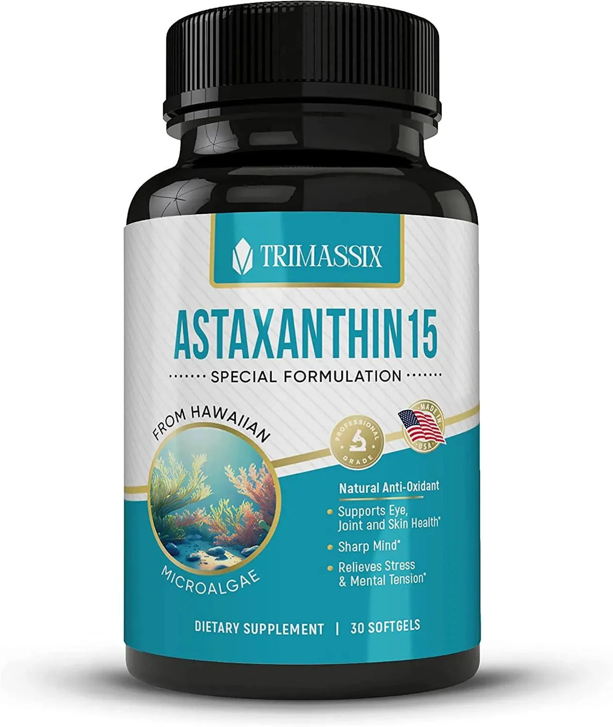 TRIMASSIX - TRIMASSIX Astaxanthin 30 Capsulas Blandas - The Red Vitamin MX - Suplementos Alimenticios - {{ shop.shopifyCountryName }}